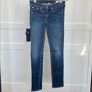Rag & Bone Skinny Blue Jeans